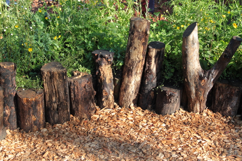 log fence log fence