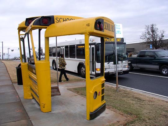 An old bus finds a new use