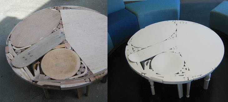 piecemeal-table Thomas Wold's Piecemeal Table