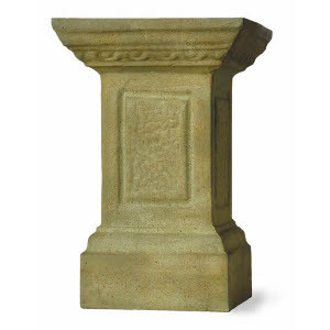 Fibreglass Pedestal Stone Design