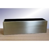 Brushed Stainless Steel Troughs